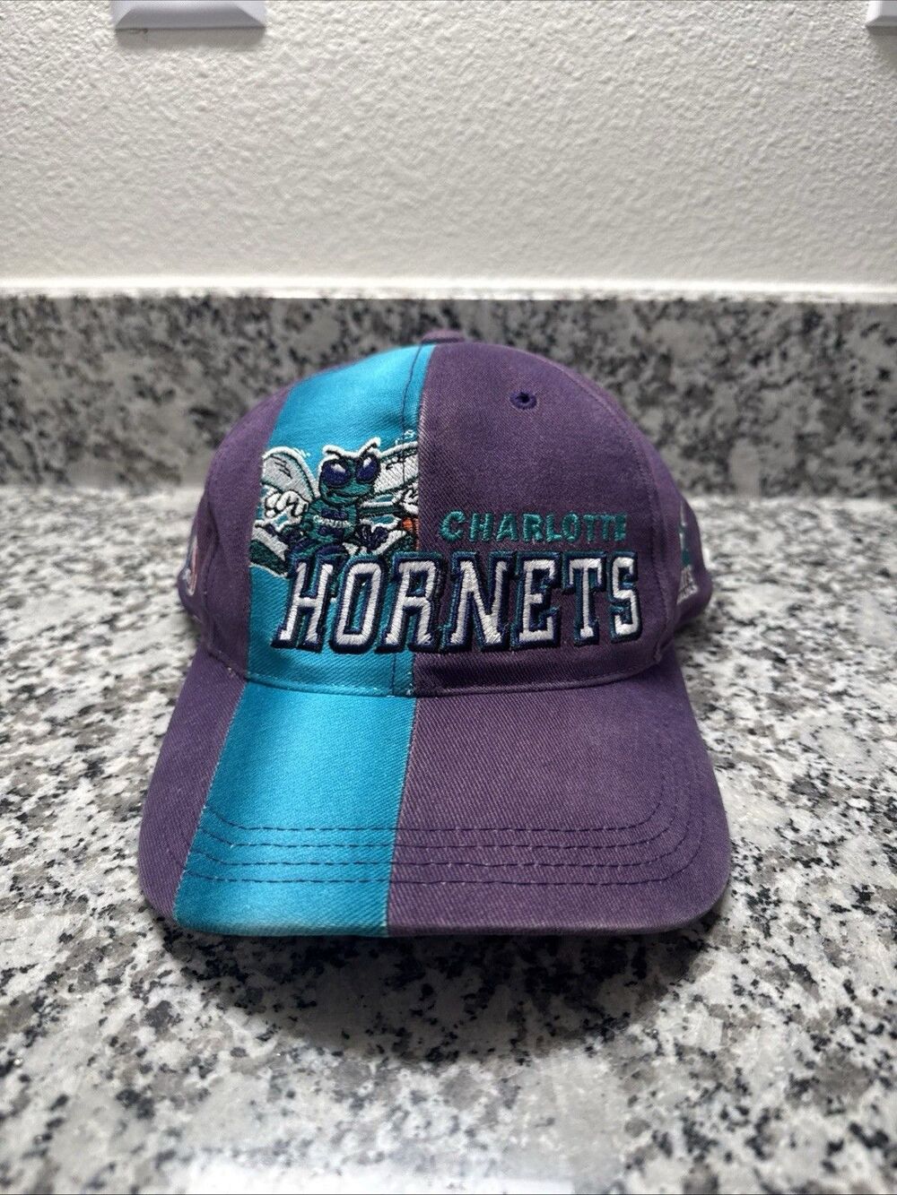 CHARLOTTE HORNETS 90s NBA VINTAGE CAP HAT SNAPBACK SPORTS SPECIALTIES ONE SIZE